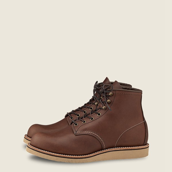 Bottes Red Wing Heritage - Rover - 6-Inch Harness Cuir - Marron - Homme 496JGTUWM